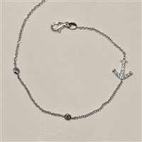 Bracciale Fanton Gioielli Donna BRACCIALI ORO in Oro bianco Cubic Zirconia CP199_52